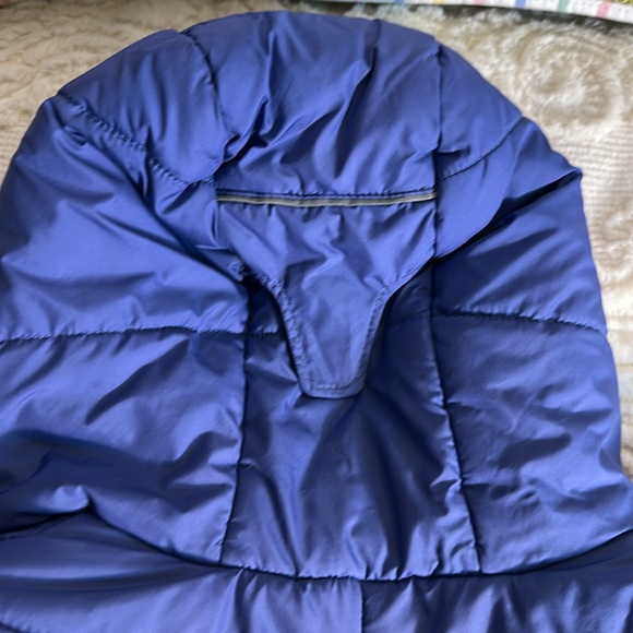 Columbia Blue Hooded puffer Jacket youth sz M(10-12) - Picture 8 of 13